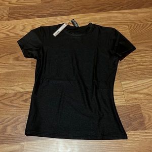 Skims black t-shirt